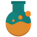 Research flask icon