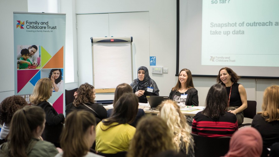 Workshop at the Parent Champions conference and awards 2017