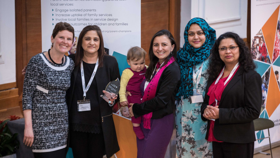 Parent Champions Redbridge won the Outstanding contribution to the Parent Champions National Network 2018 award