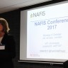 Ellen Broomé welcoming delegates to NAFIS Conference 2017